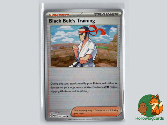 Black Belt's Training (099/131) - Prismatic Evolutions Pokémon Card