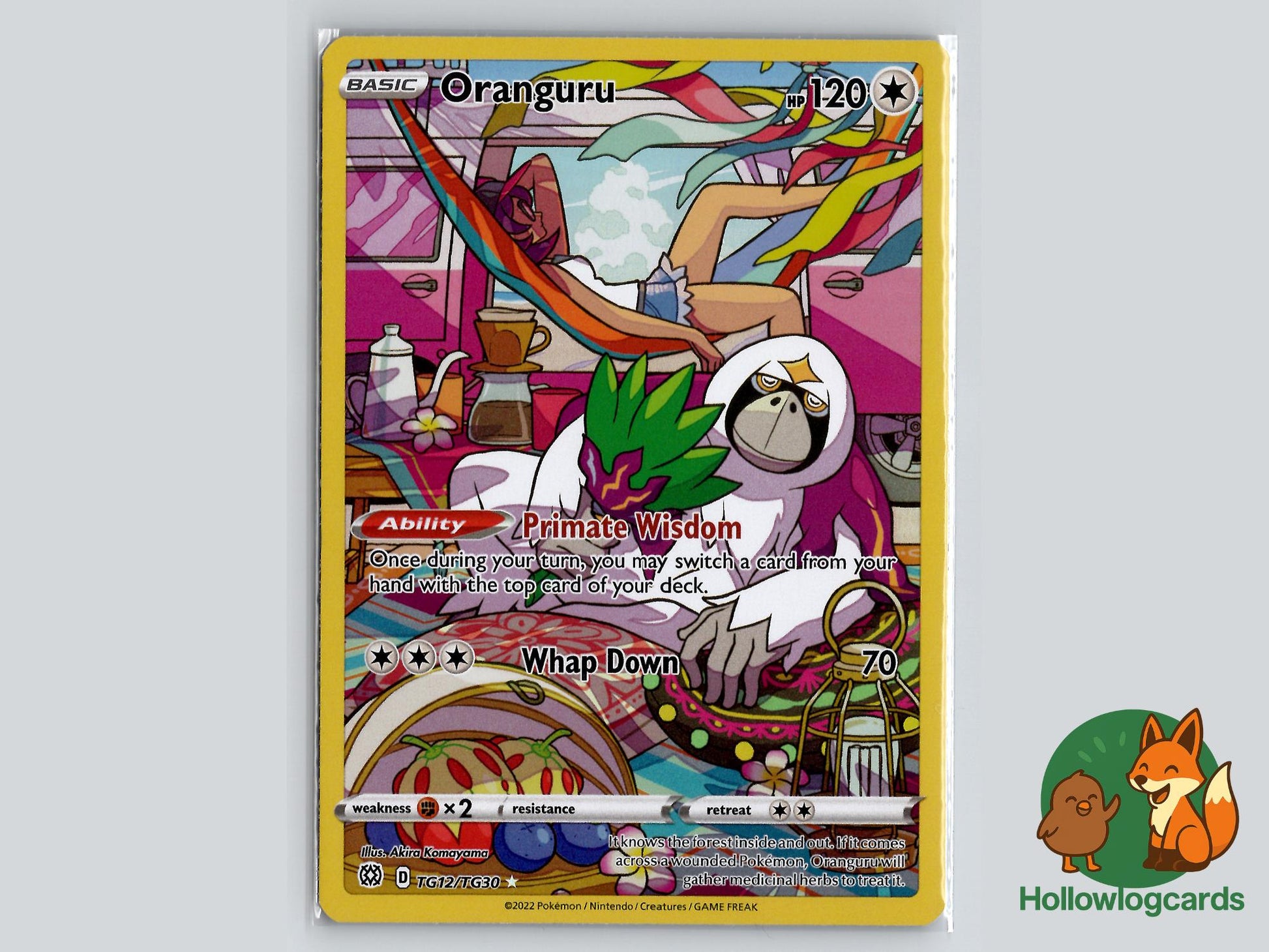 Oranguru (TG12/TG30) - Brilliant Stars Trainer Gallery Pokémon Card