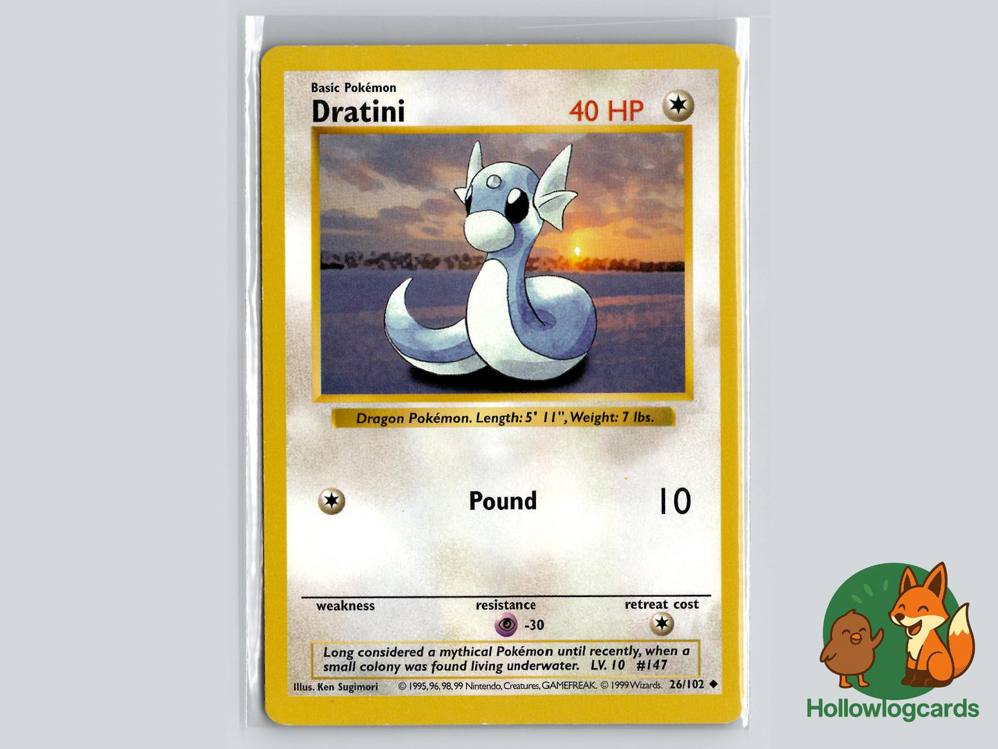 Dratini (26/102) - Base Pokémon Card