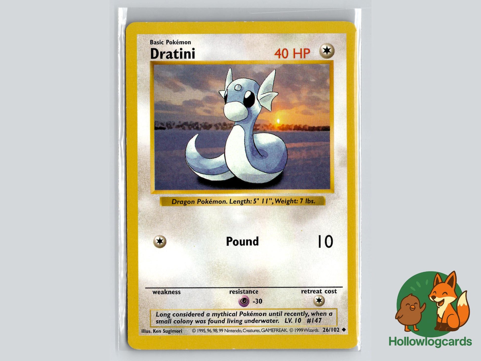 Dratini (26/102) - Base Pokémon Card