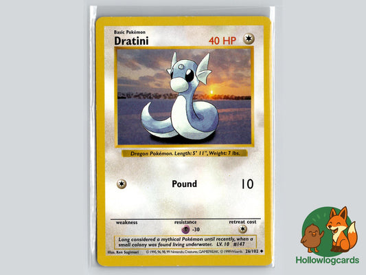 Dratini (26/102) - Base Pokémon Card