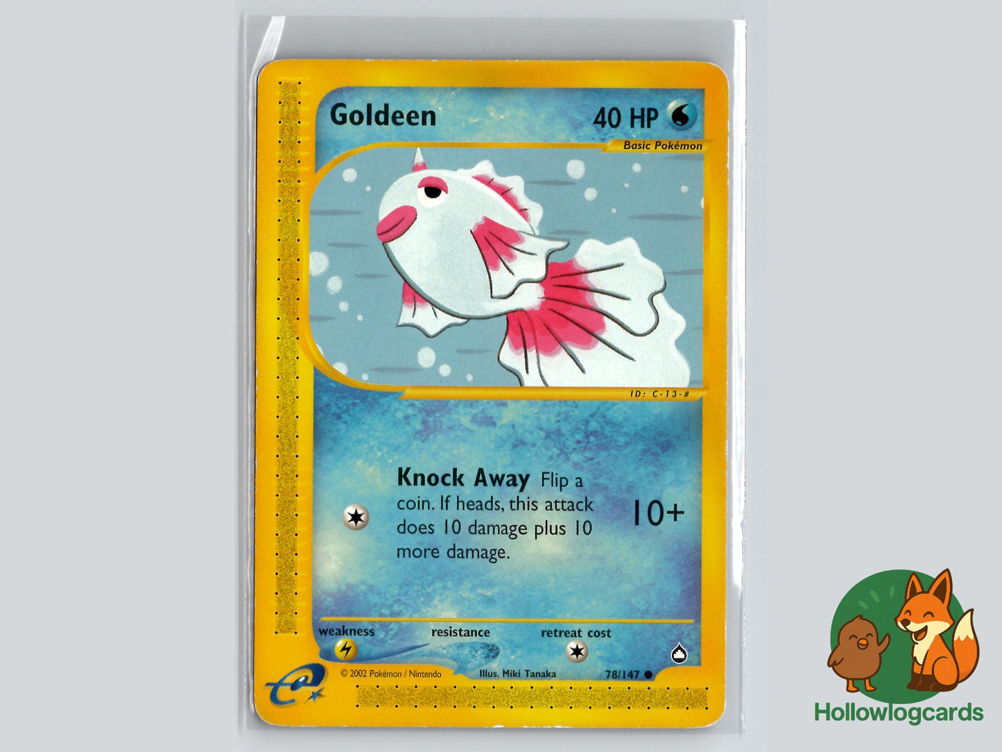 Goldeen (78/147) - Aquapolis Pokémon Card