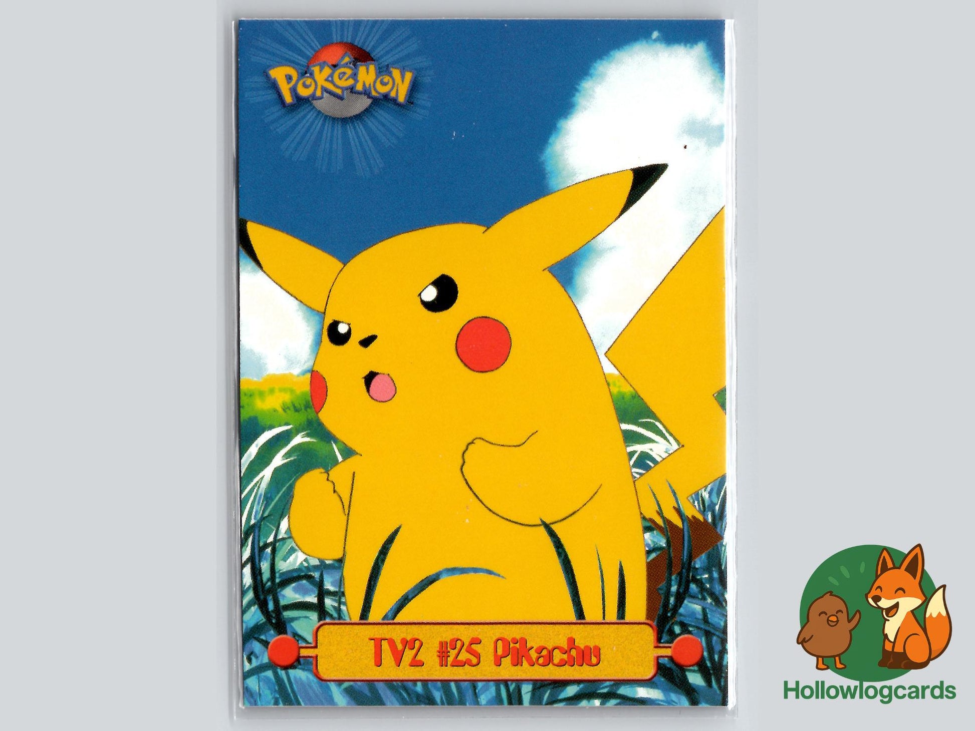 Pikachu - Topps Trading Cards Series 1 Pokémon Card