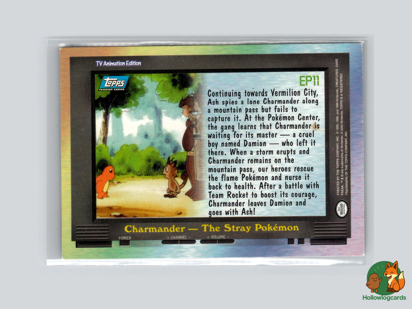 EP11 Charmander - The Stray Pokémon (#133) - Topps Trading Cards Series 2
