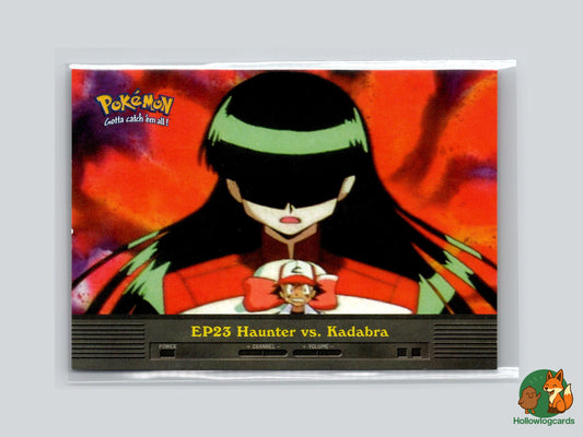 EP23 Haunter vs. Kadabra - Topps Trading Cards Series 2 Pokémon Card