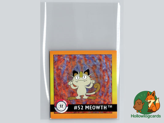 Meowth - Topps Trading Cards Series 1 Pokémon Card