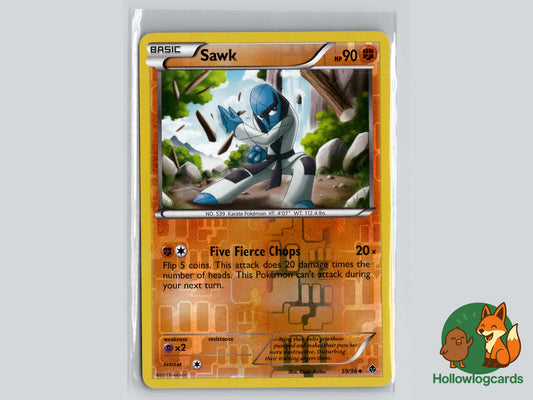 Sawk (59/98) - Emerging Powers Pokémon Card