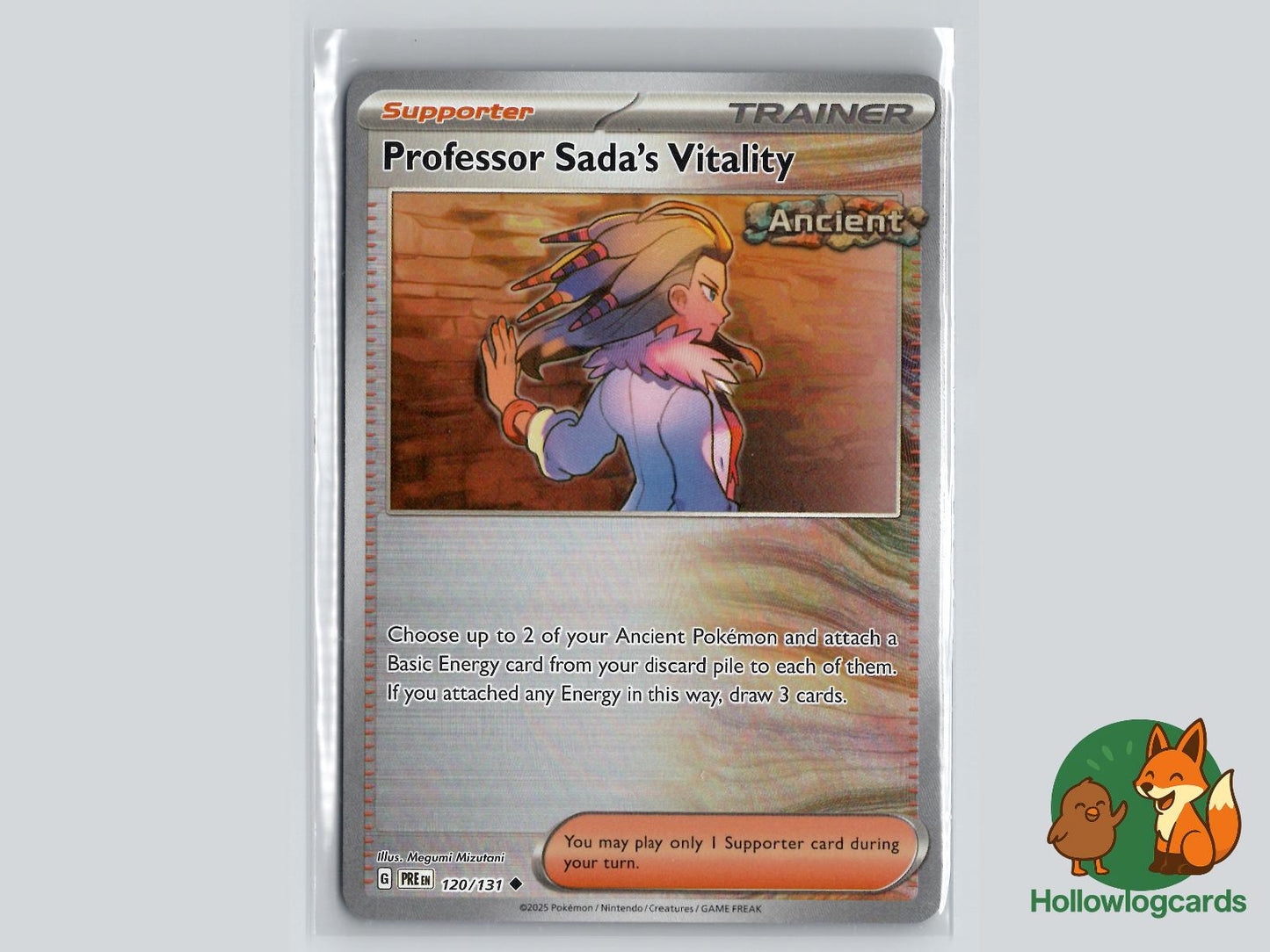 Professor Sada's Vitality (120/131) - Prismatic Evolutions Pokémon Card