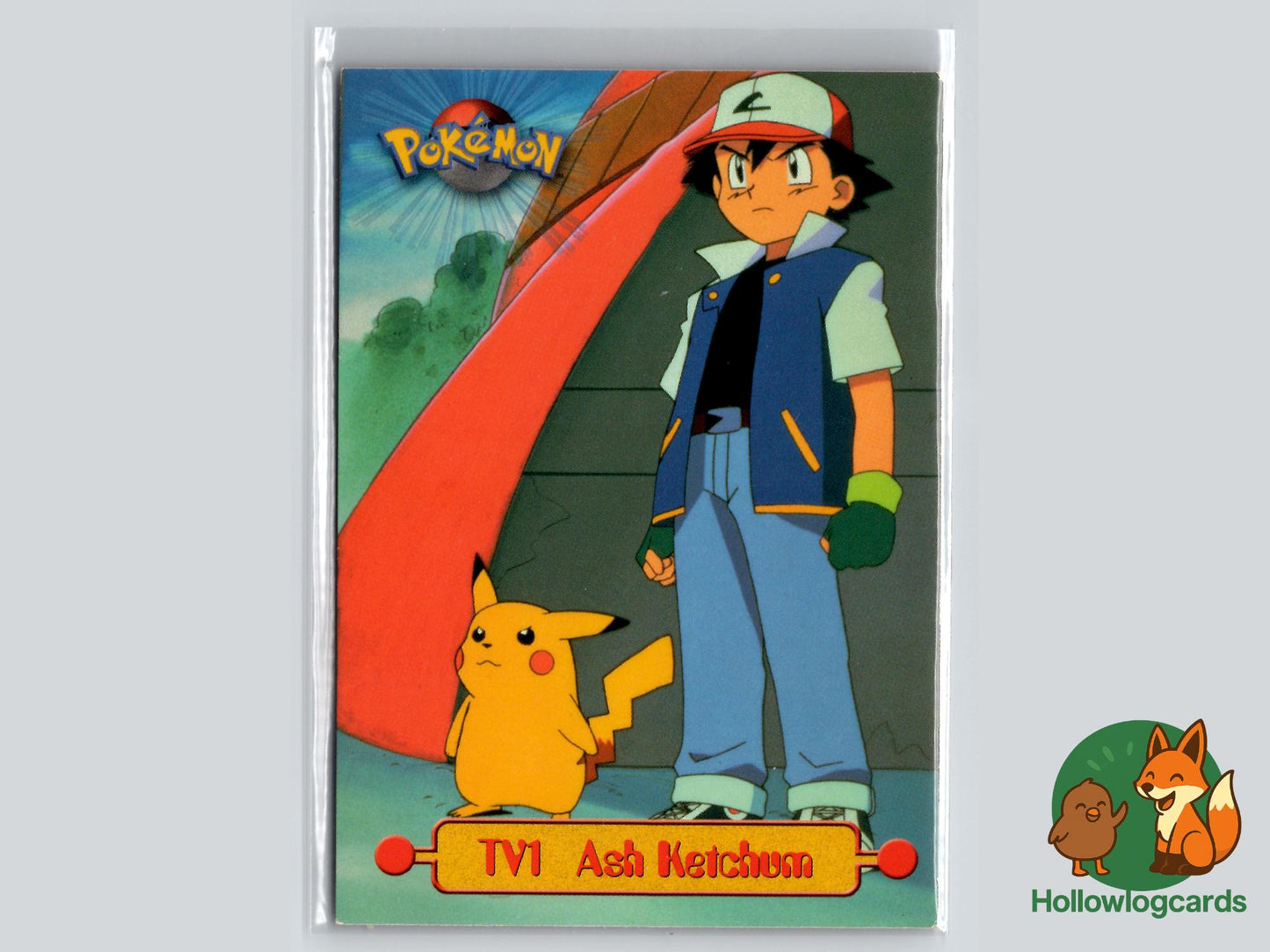 Ash Ketchum - Topps Trading Cards Series 1 Pokémon Card