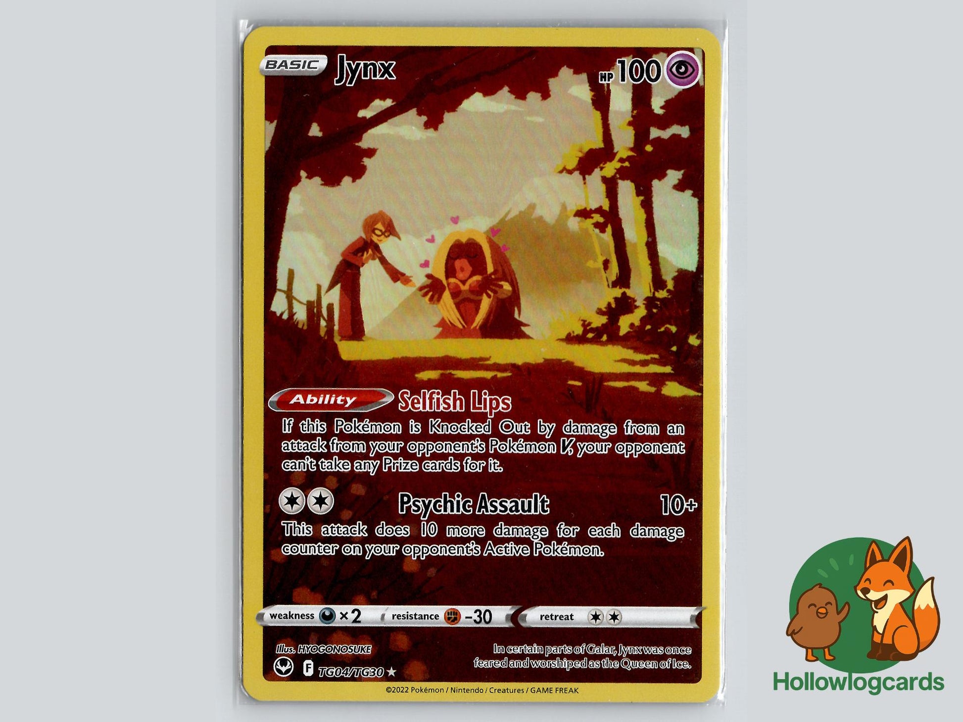 Jynx (TG04/TG30) - Silver Tempest Trainer Gallery Pokémon Card