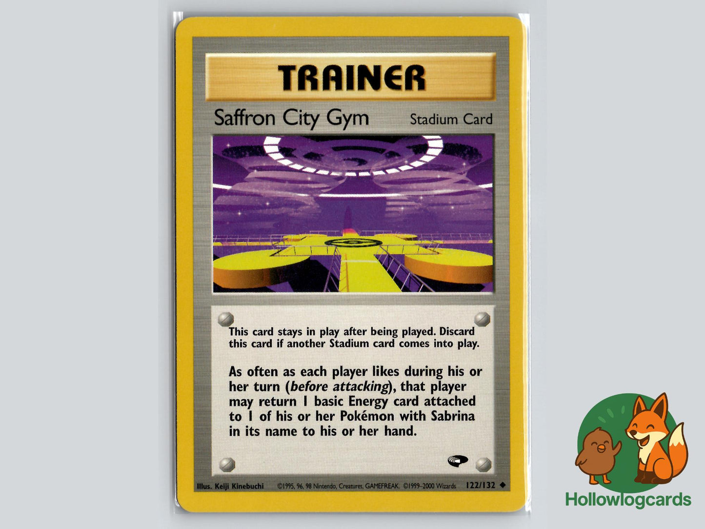 Saffron City Gym (122/132) - Gym Challenge Pokémon Card