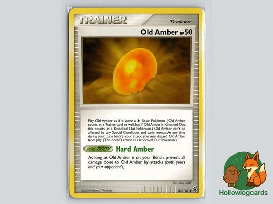 Old Amber (84/100) - Majestic Dawn Pokémon Card