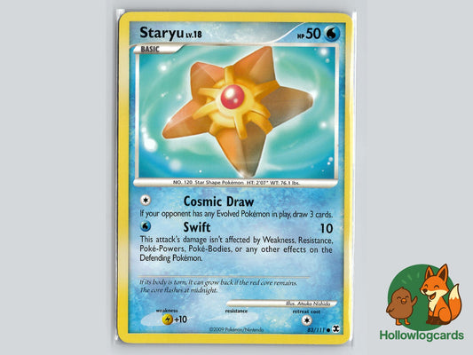 Staryu (83/111) - Rising Rivals Pokémon Card