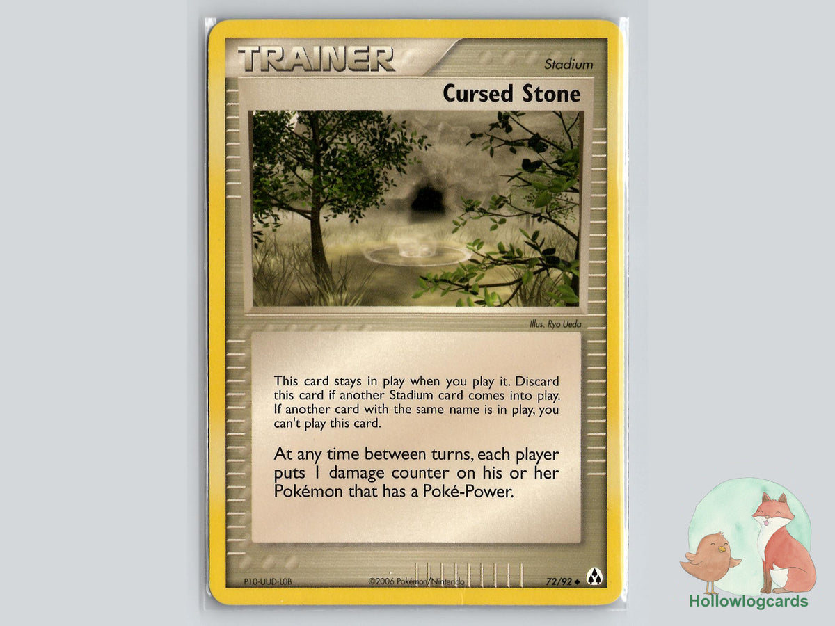 Cursed Stone (72/92) - Legend Maker Pokémon Card