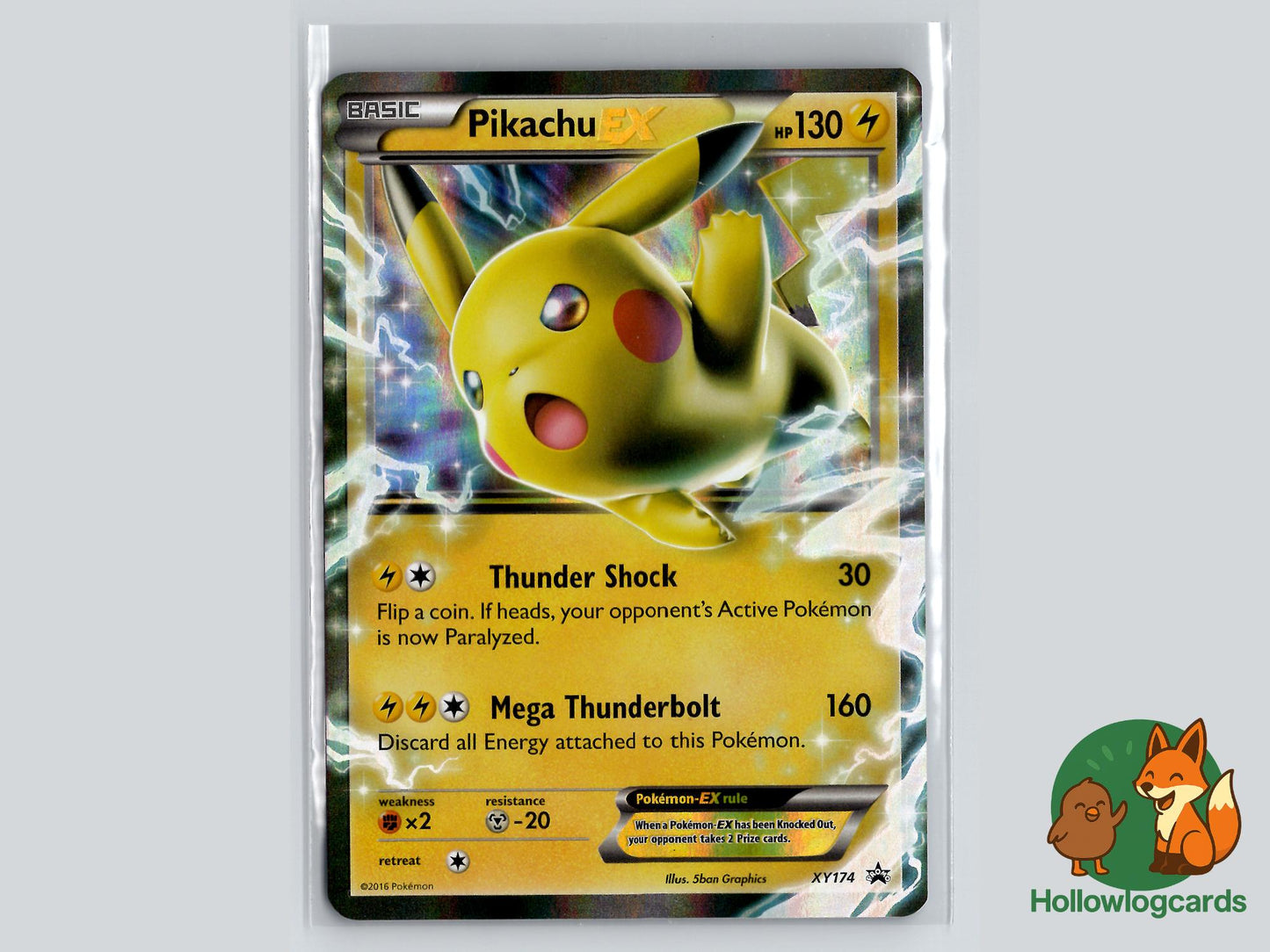 Pikachu EX (XY174) - XY Pokémon Card