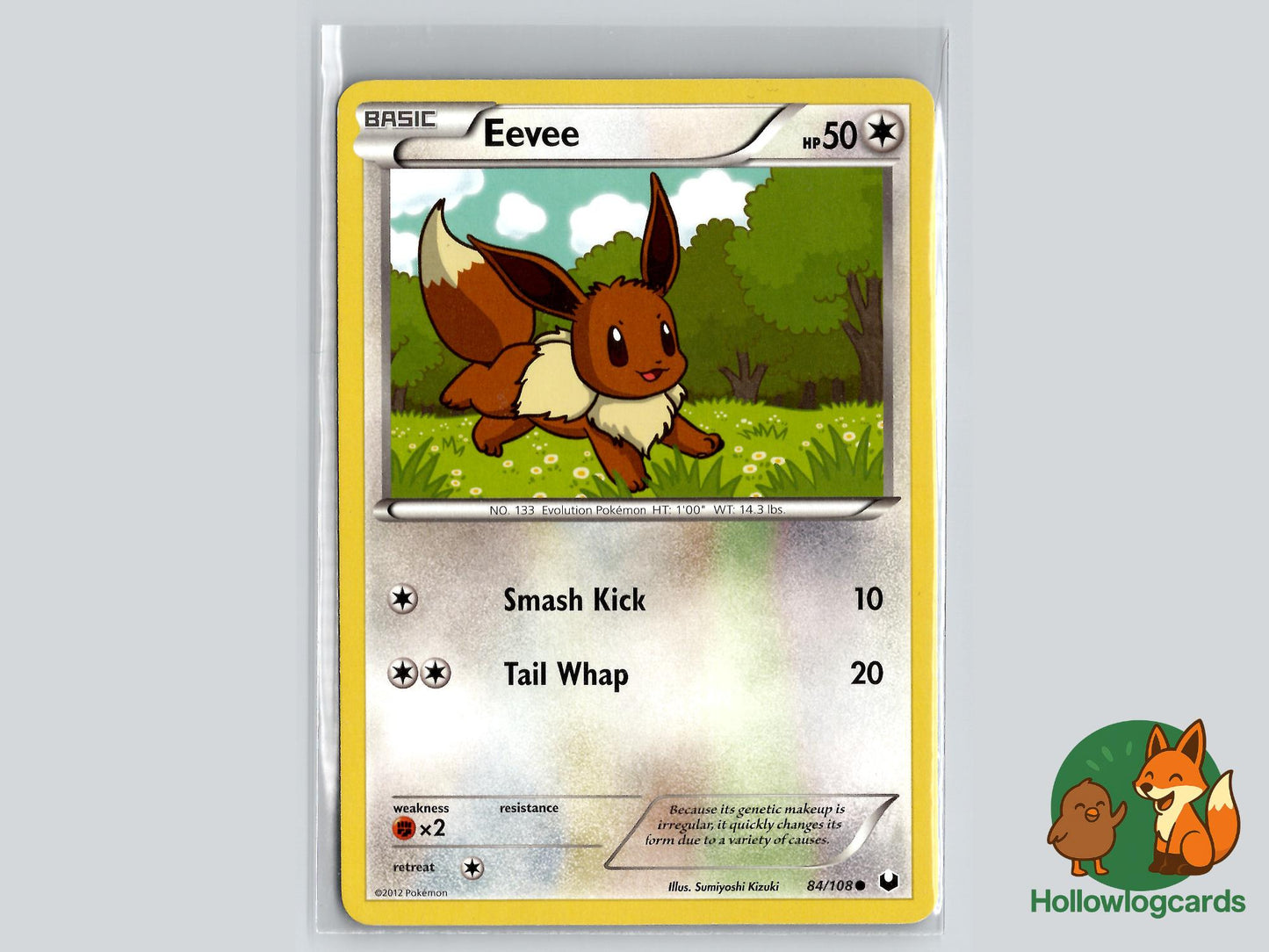 Eevee (84/108) - Dark Explorers Pokémon Card