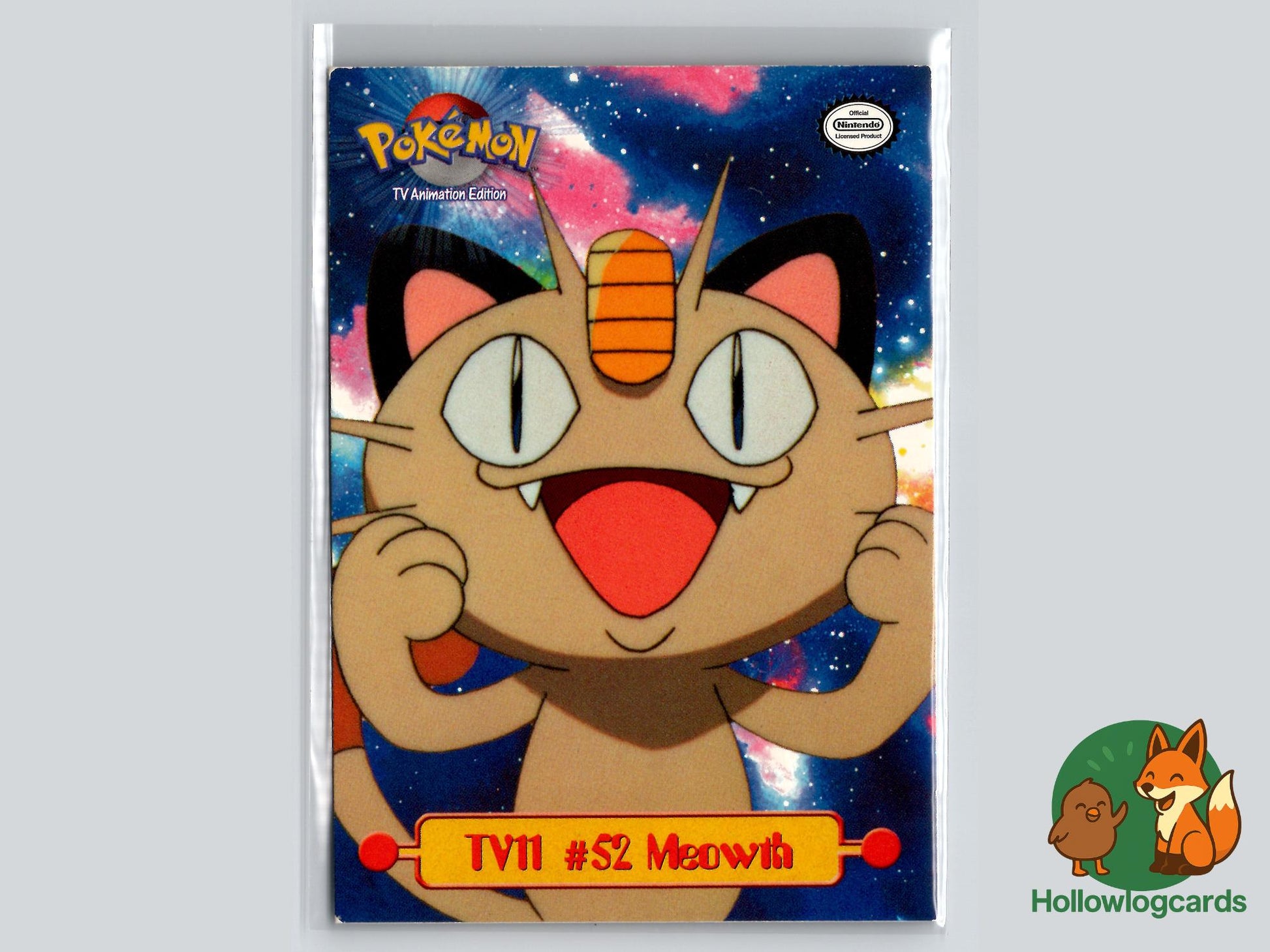 Meowth - Topps Trading Cards Series 1 Pokémon Card