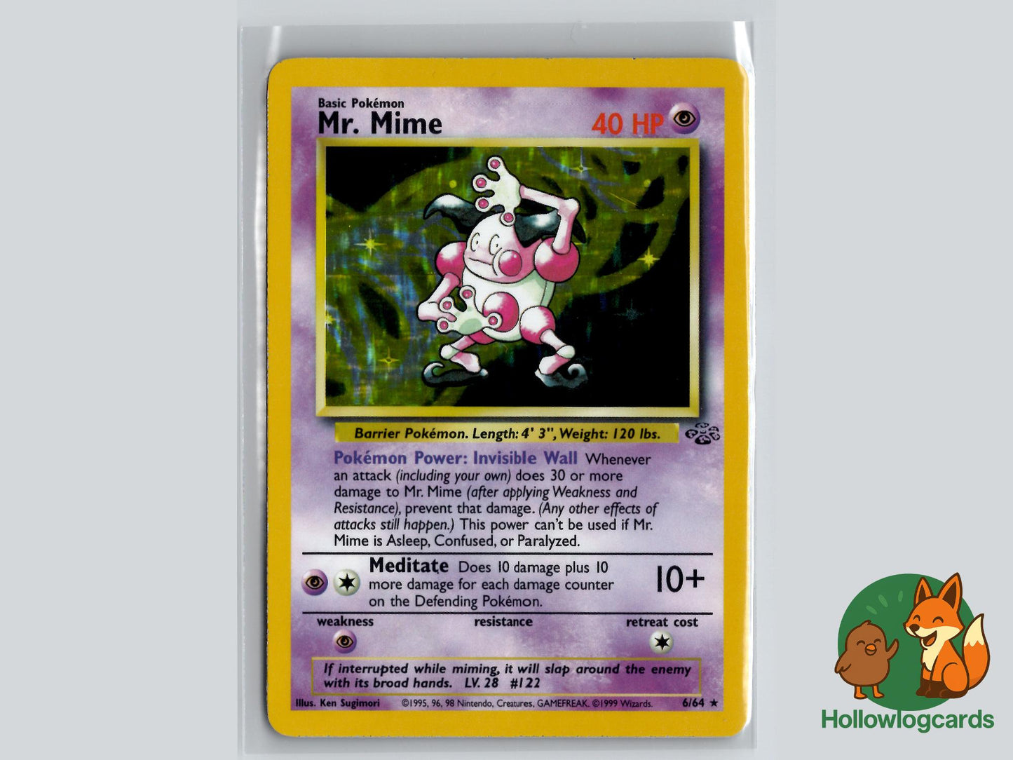 Mr. Mime (6/64) - Jungle Pokémon Card