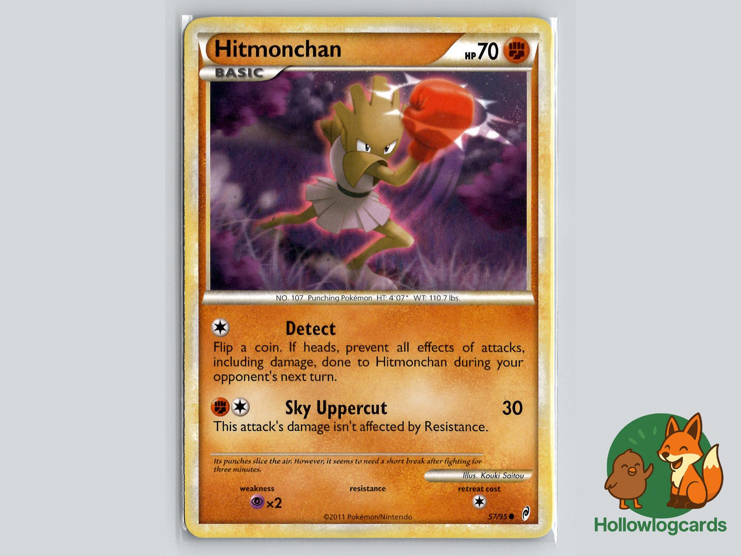 Hitmonchan (57/95) - Call of Legends Pokémon Card