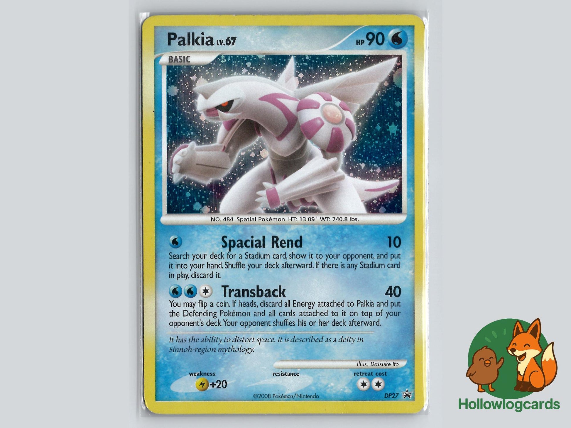 Palkia (DP27) - DP Black Star Promos Pokémon Card
