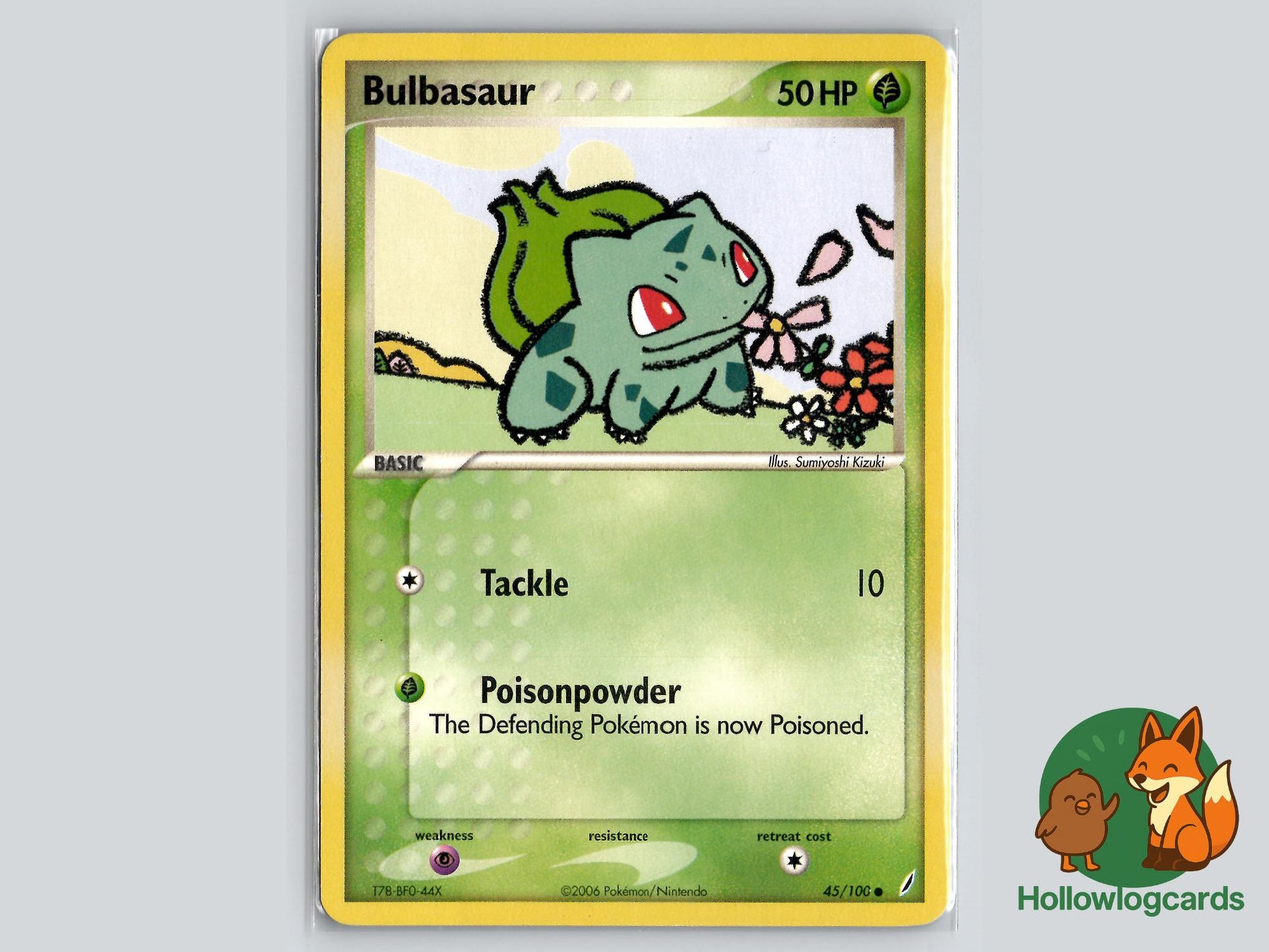 Bulbasaur (45/100) - Crystal Guardians Pokémon Card