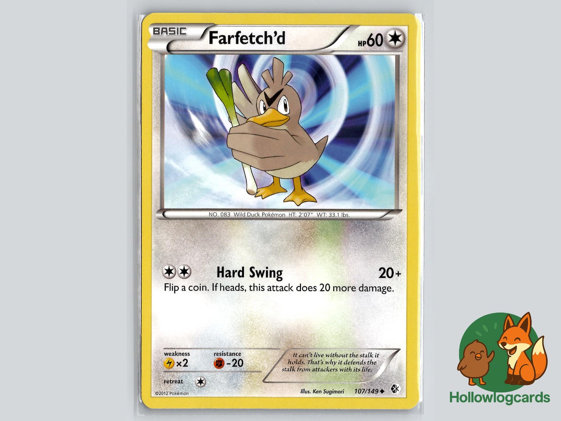 Farfetch'd (107/149) - Boundaries Crossed Pokémon Card