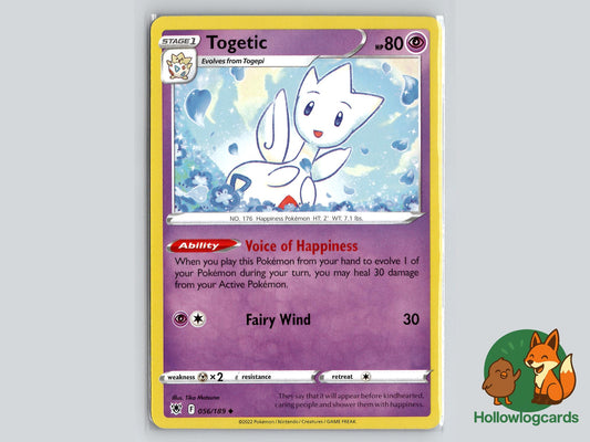 Togetic (056/189) - Astral Radiance Pokémon Card