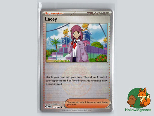 Lacey (114/131) - Prismatic Evolutions Pokémon Card