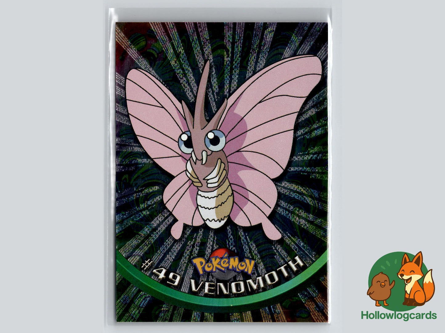 Venomoth - Topps Trading Cards Series 1 Pokémon Card