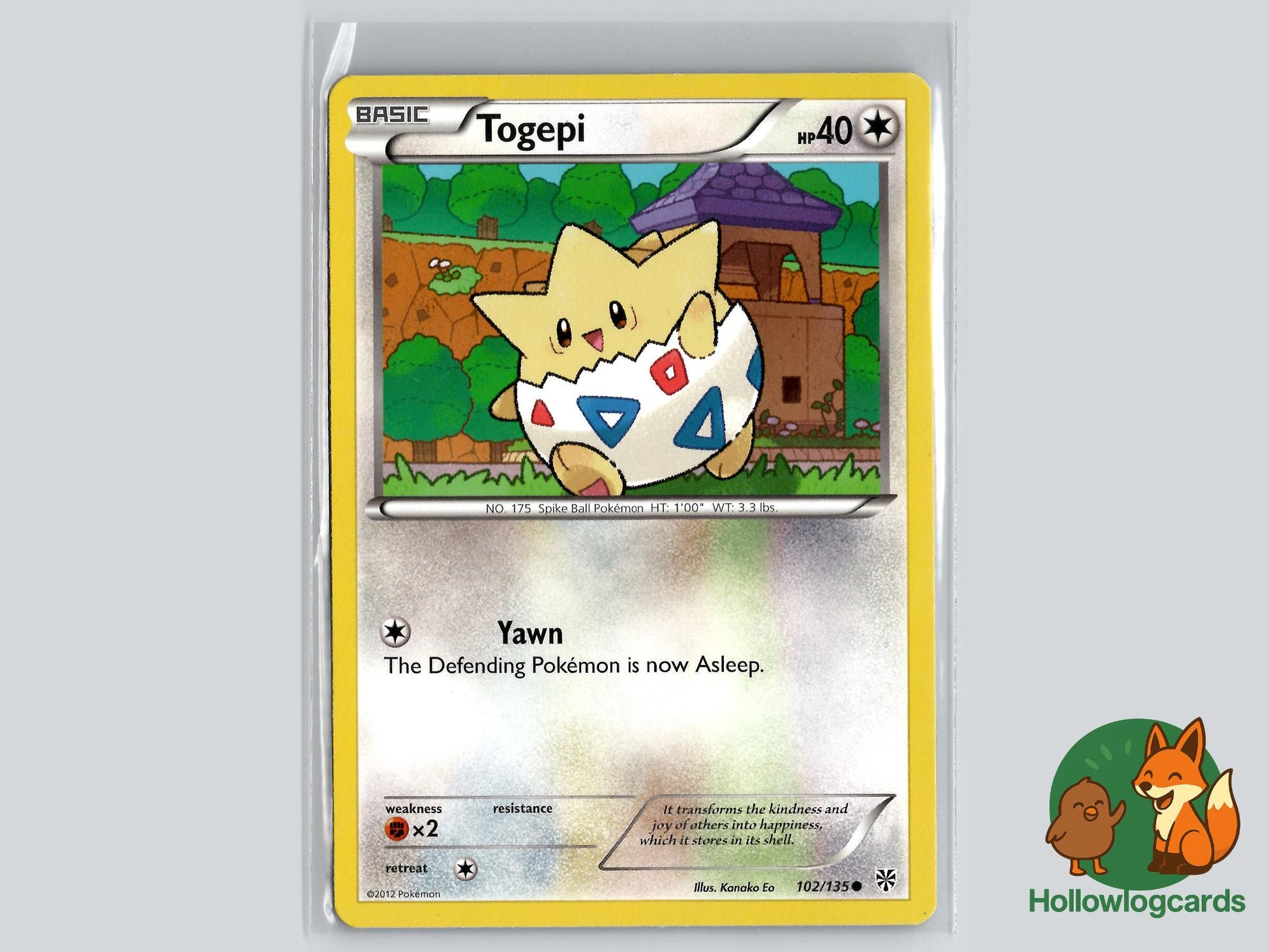 Togepi (102/135) - Plasma Storm Pokémon Card