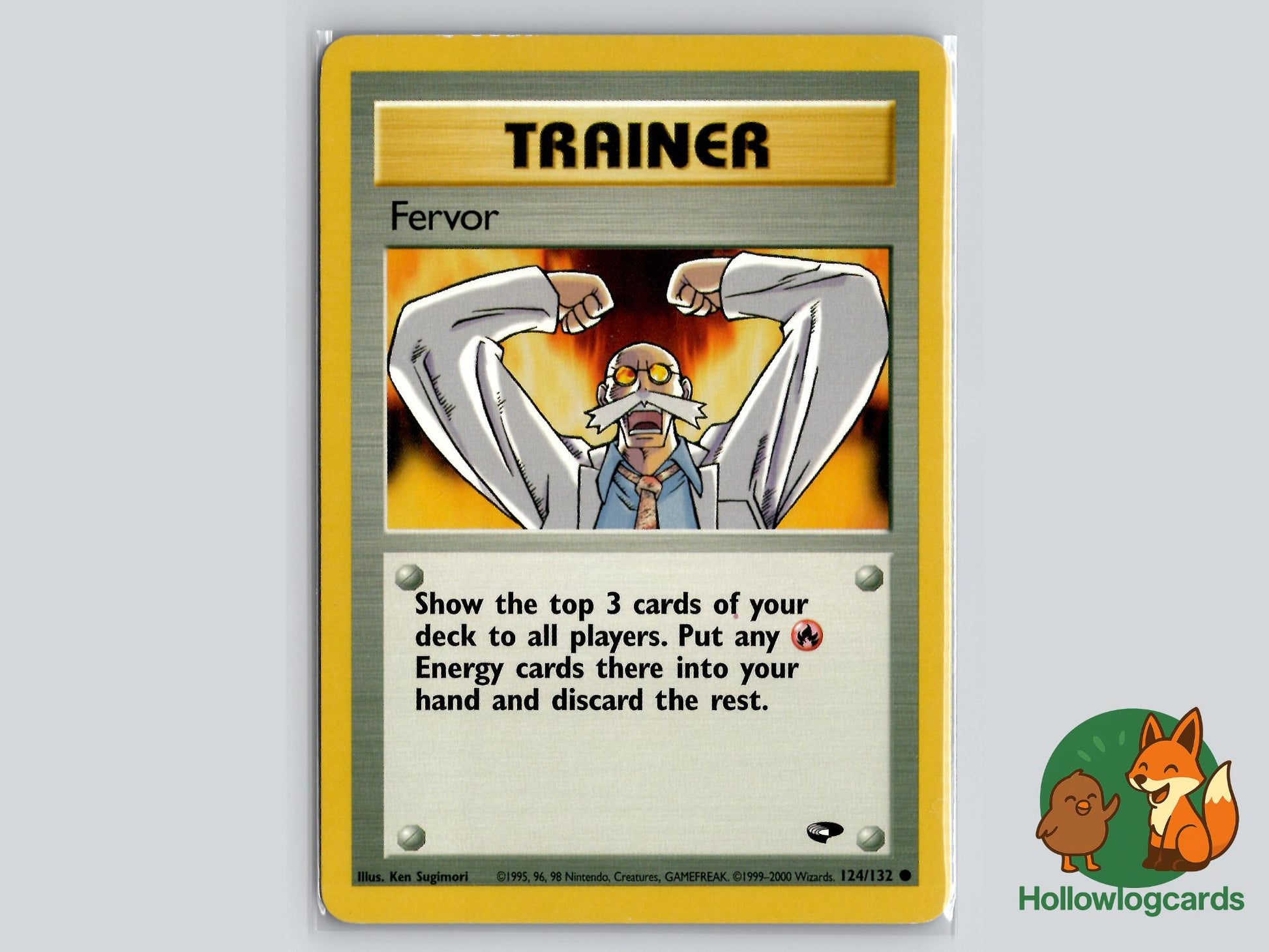Fervor (124/132) - Gym Challenge Pokémon Card