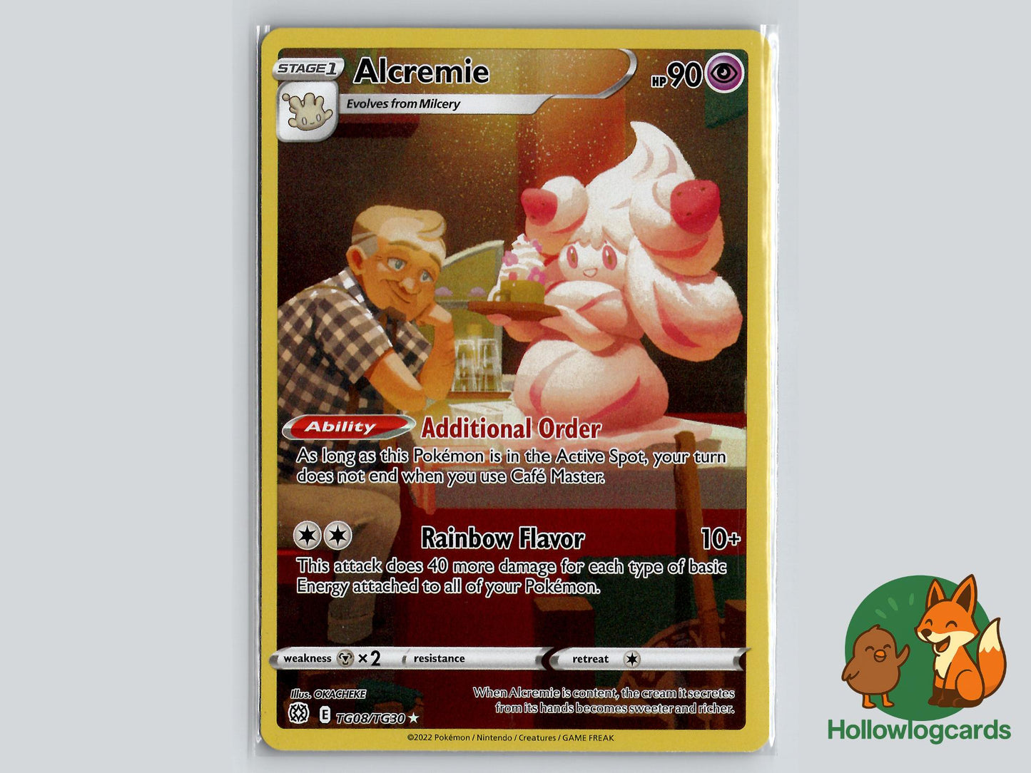 Alcremie (TG08/TG30) - Brilliant Stars Trainer Gallery Pokémon Card