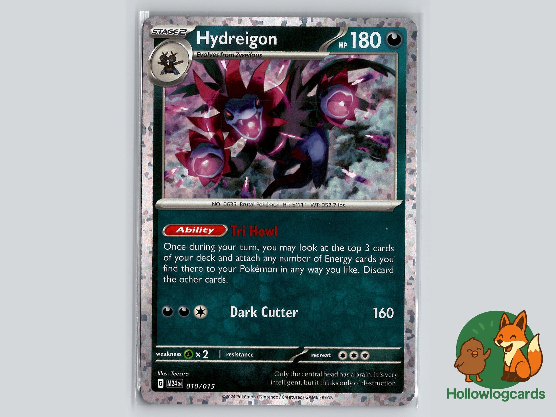 Hydreigon (010/015) - McDonald's Promos 2024 Pokémon Card