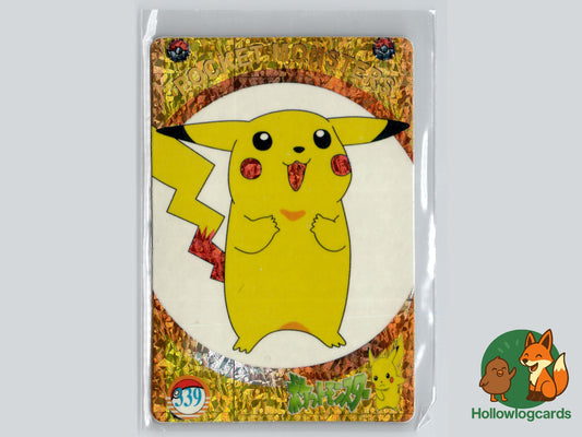 Pikachu [Meowth] - Vintage Japanese Vending  Bootleg - Sticker