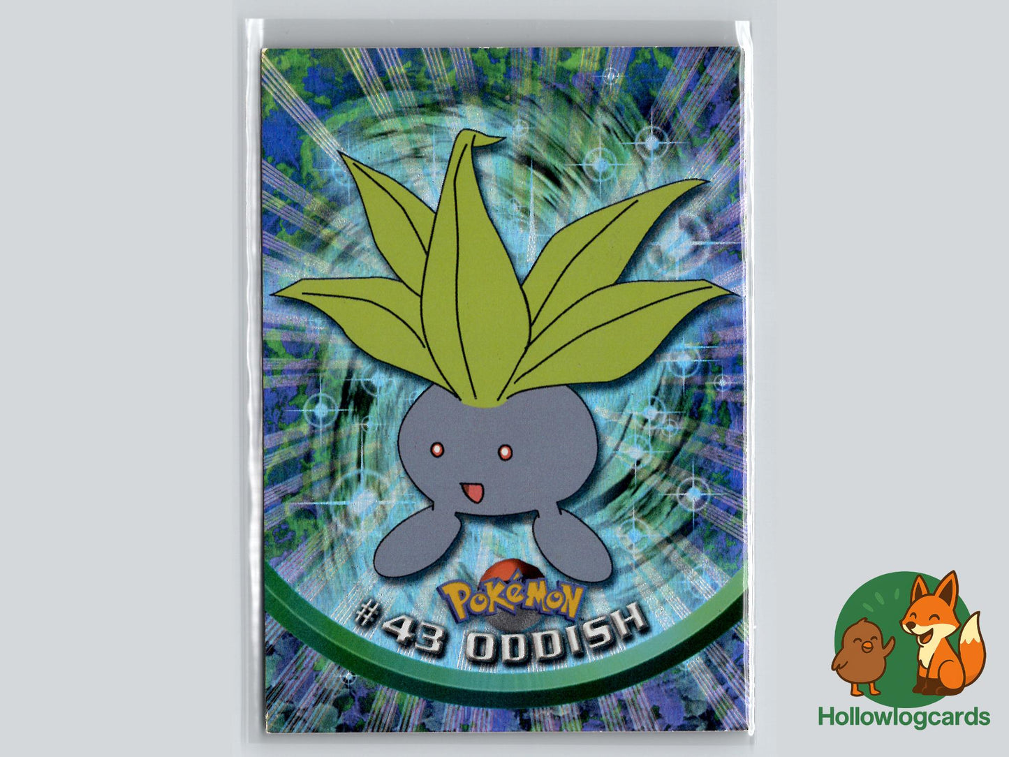 Oddish - Topps Trading Cards Series 1 Pokémon Card