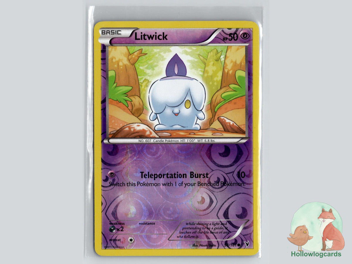 Litwick (58/101) - Noble Victories Pokémon Card
