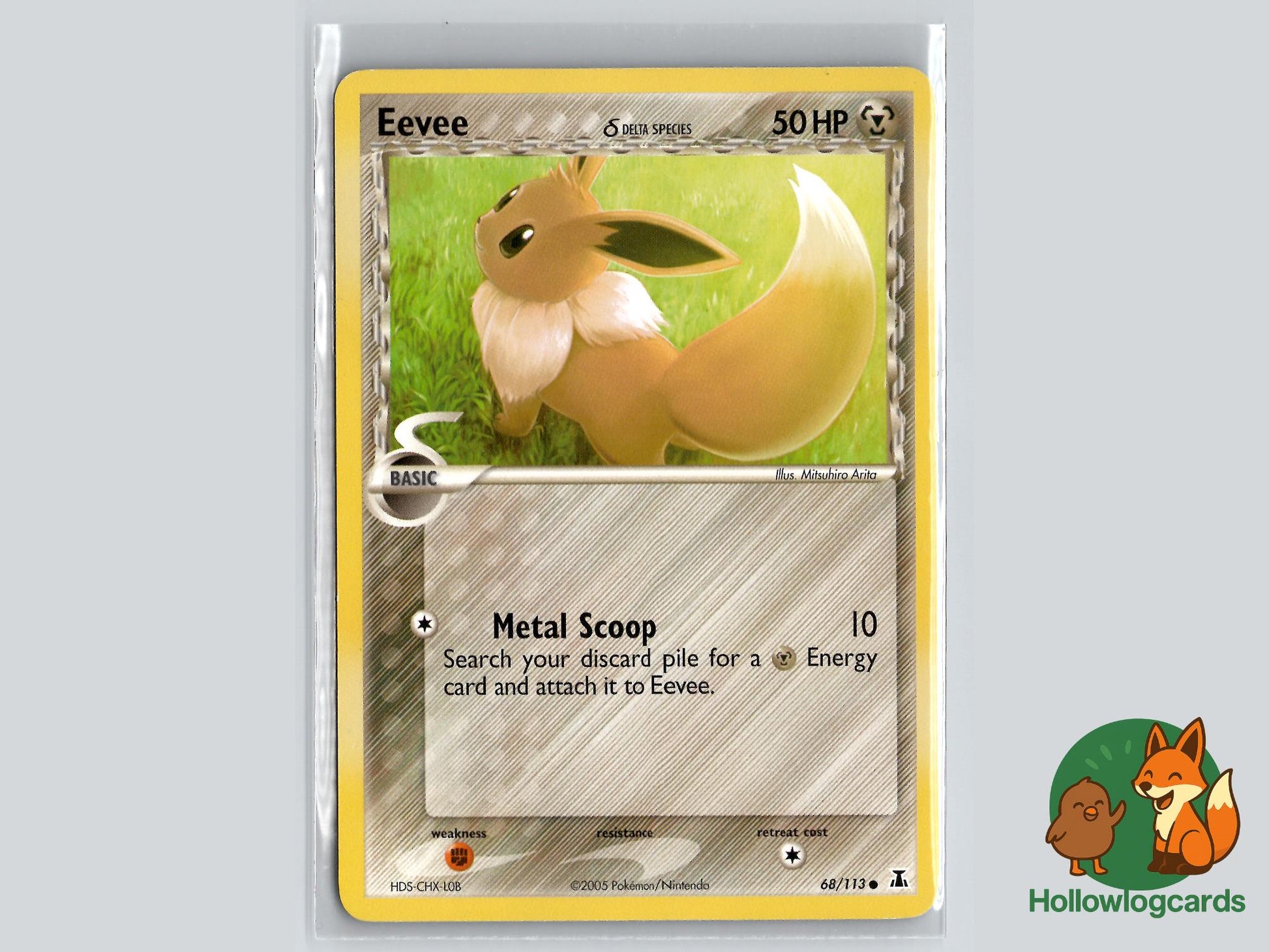 Eevee (68/113) - Delta Species Pokémon Card
