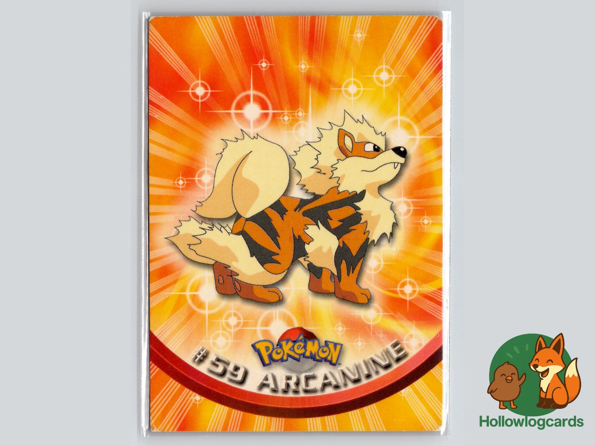 Arcanine - Topps Trading Cards Series 1 Pokémon Card