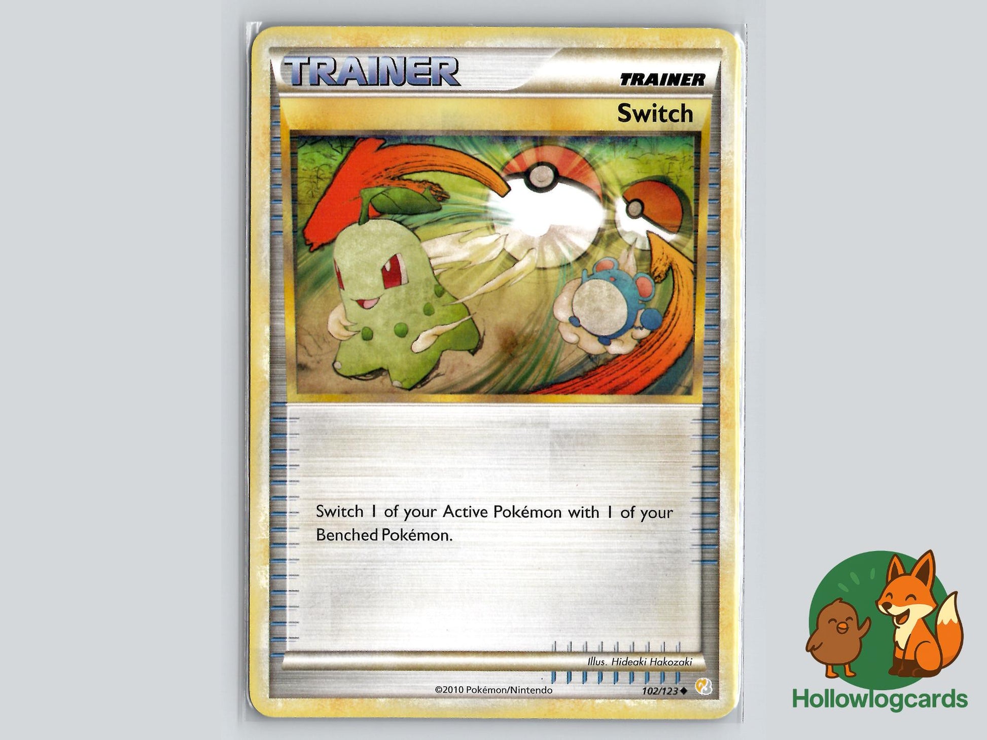 Switch (102/123) - HeartGold & SoulSilver Pokémon Card