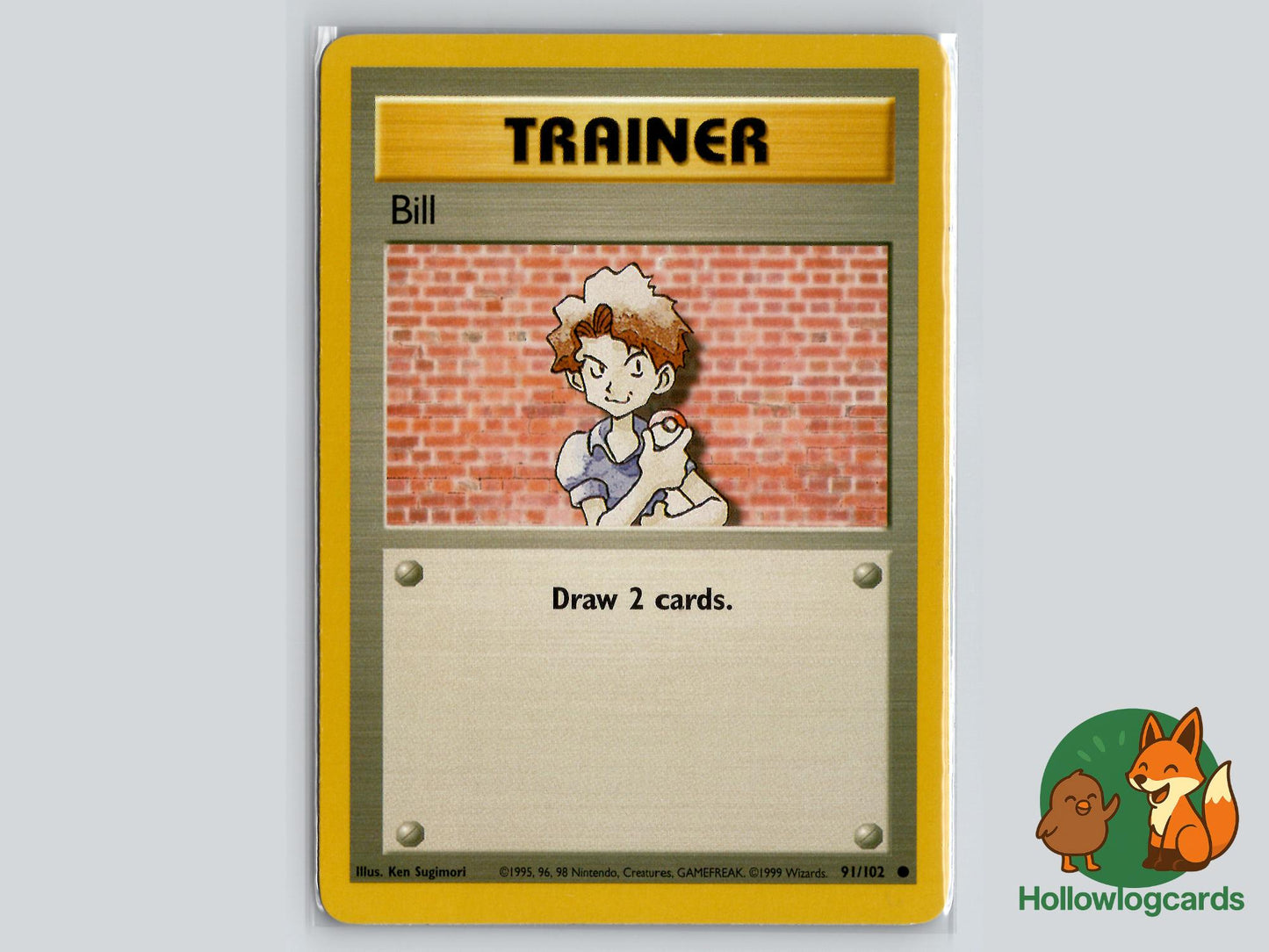 Bill (91/102) - Base Pokémon Card