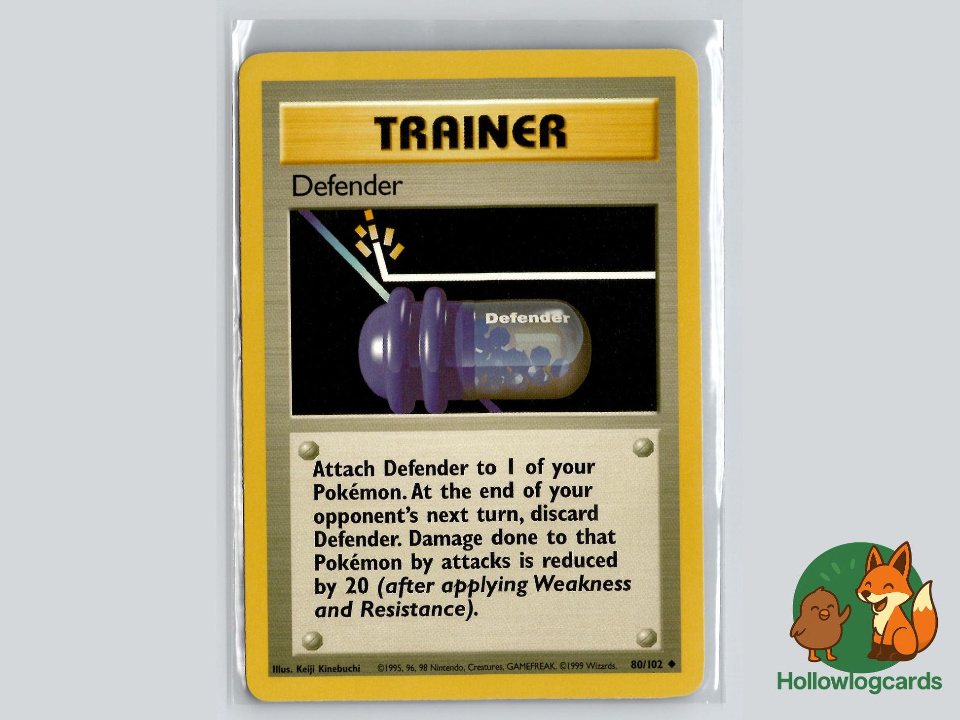 Defender (80/102) - Base Pokémon Card