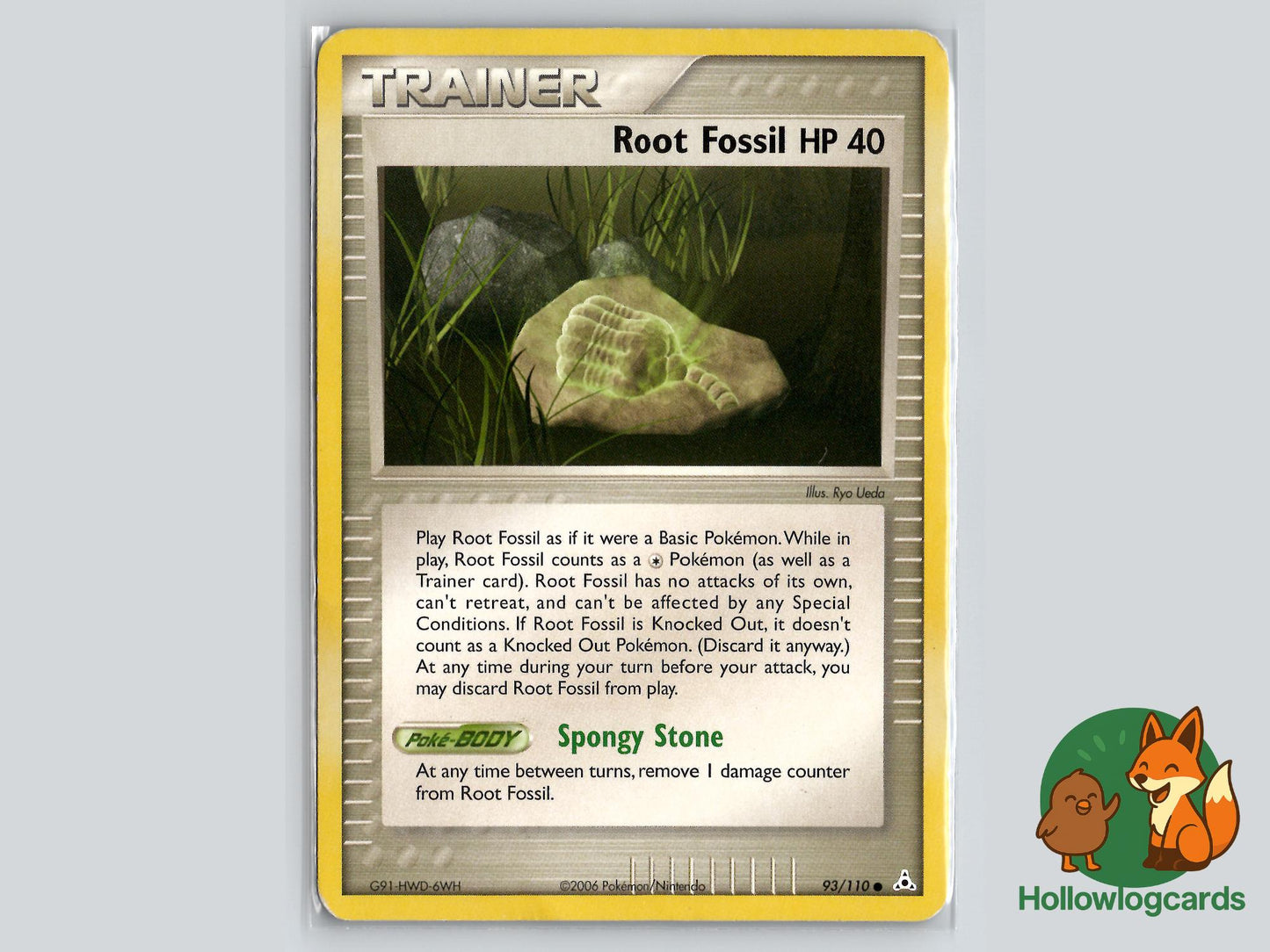 Root Fossil (93/110) - Holon Phantoms Pokémon Card