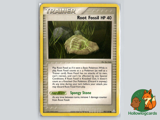 Root Fossil (93/110) - Holon Phantoms Pokémon Card