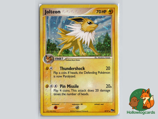 Jolteon (3/17) - POP Series 3 Pokémon Card