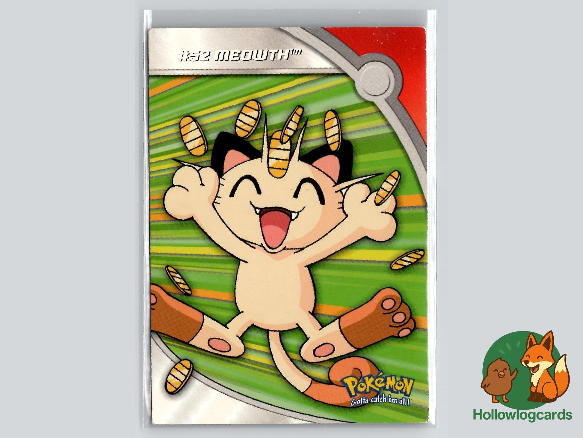 Meowth - Topps  Series 3 Pokémon Card