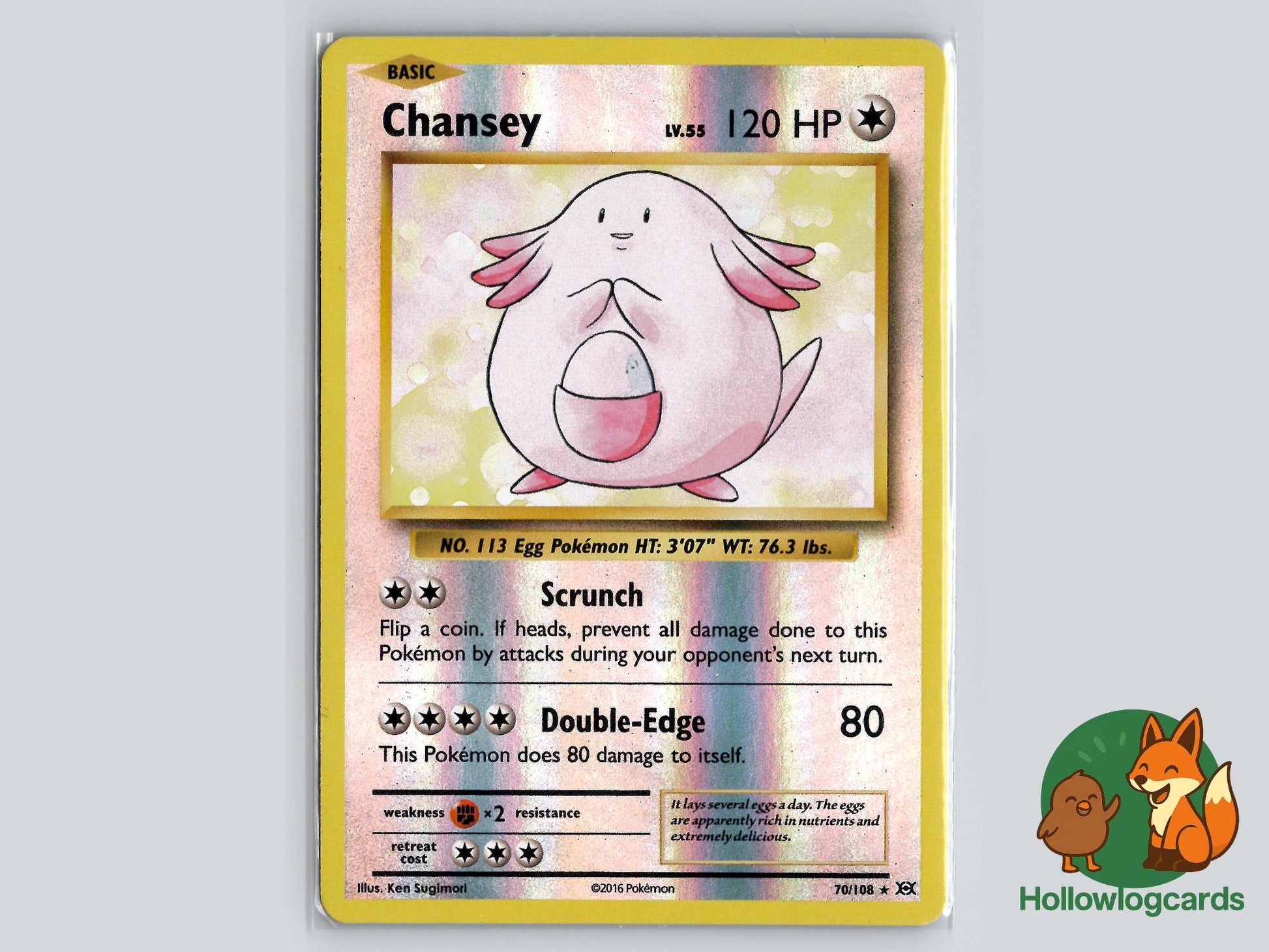 Chansey (70/108) - Evolutions Pokémon Card
