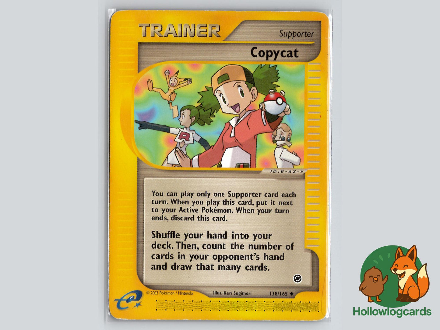 Copycat (138/165) - Expedition Base Set Pokémon Card