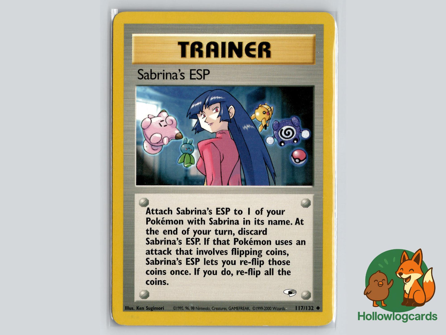 Sabrina's ESP ( 117/132 ) - Gym Heroes - Near Mint