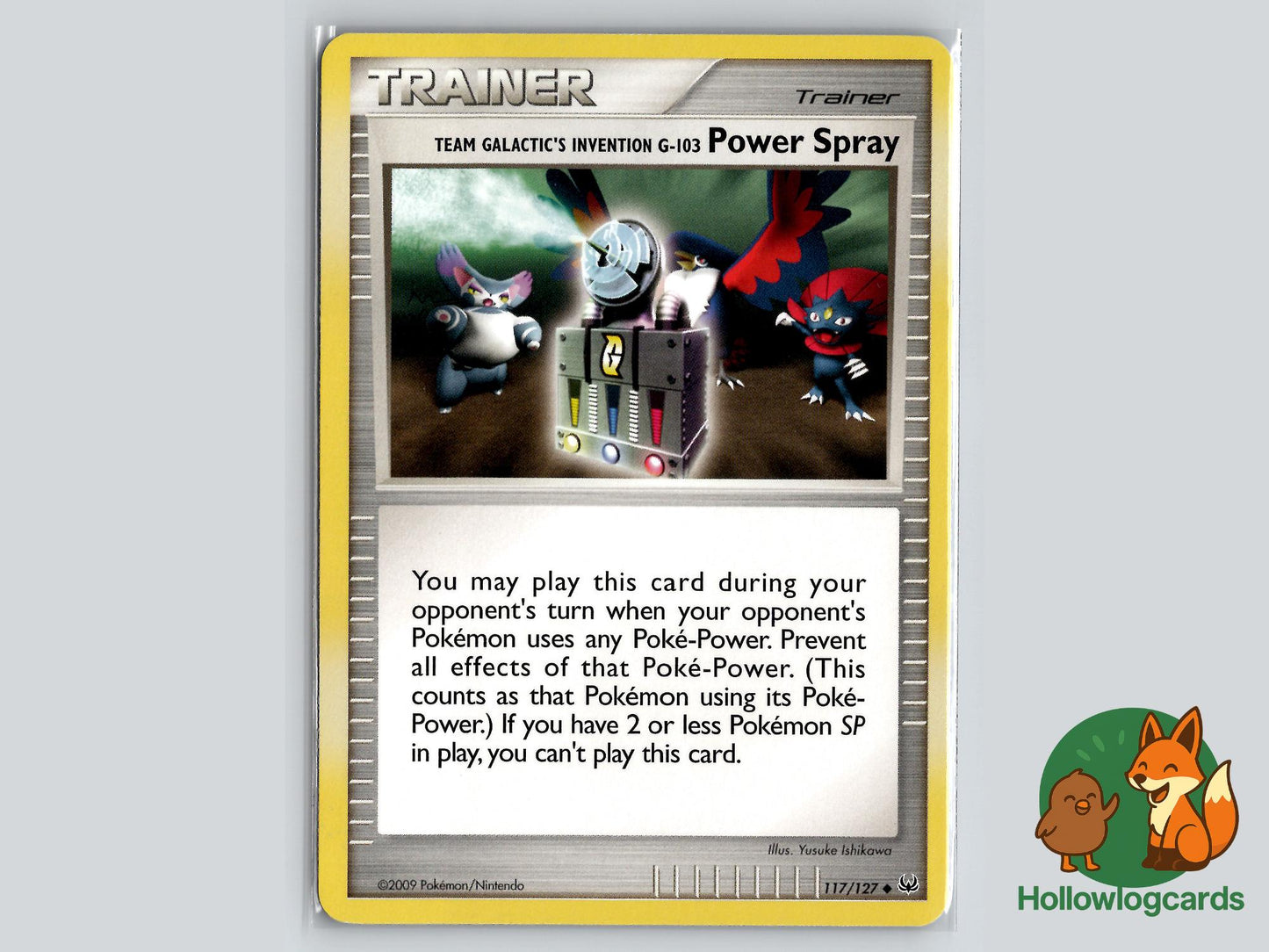 Team Galactic's Invention G (117/127) - Platinum Pokémon Card
