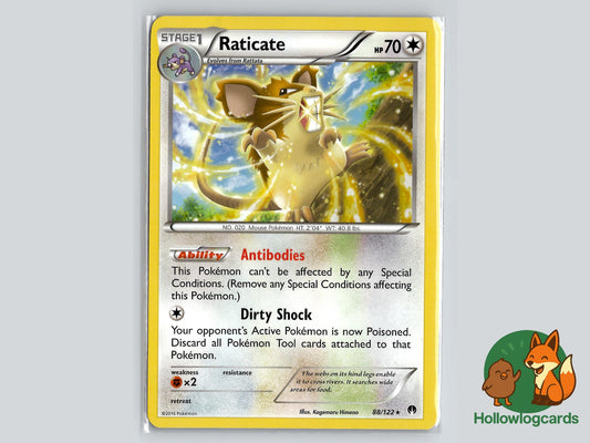 Raticate (88/122) - BREAKpoint Pokémon Card